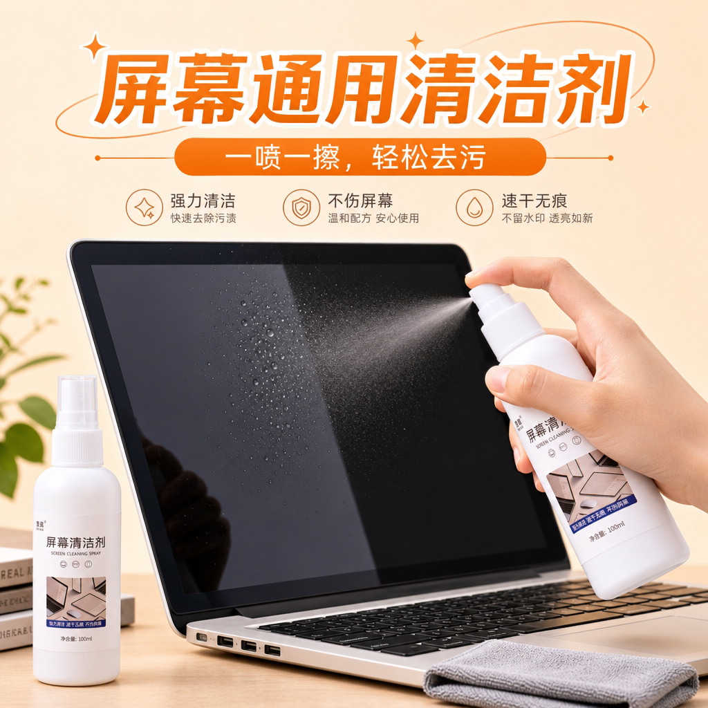 特效款数码屏幕清洁剂手机电脑