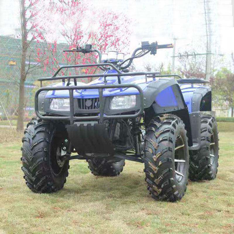 厂家供应ATV自动挡沙滩车四轮越野摩托车全地形汽油大公牛沙滩车