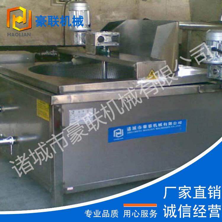 全自动油炸机休闲食品油炸线小食品全自动油炸线