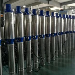 全不锈钢QJD深井泵220V多级叶轮水泵潜水增压泵厂家直销潜水泵