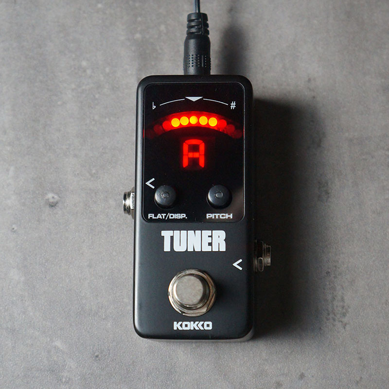 KOKKO调音表效果器迷你单块TUNER吉他贝斯贝司专业调音器POLYTUNE