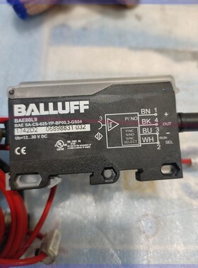 巴鲁夫BALLUFF BAE00L9放大器,型号是BAE S