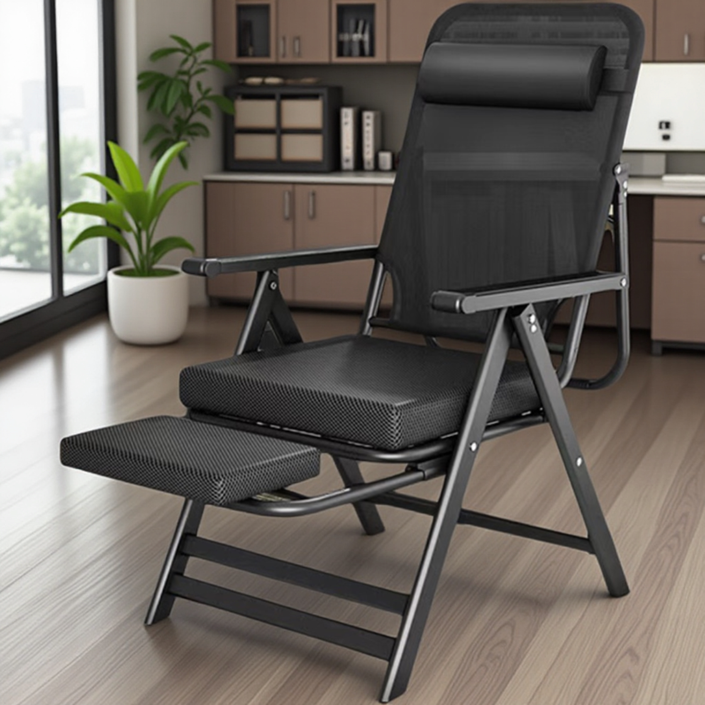 躺椅2026新款办公室午休可躺可睡一体椅晒太阳老人专用舒服久坐椅