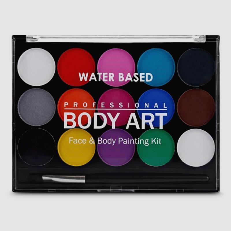 15 Colors Face Body Painting NonD Toxic Safe Water Paint Oil