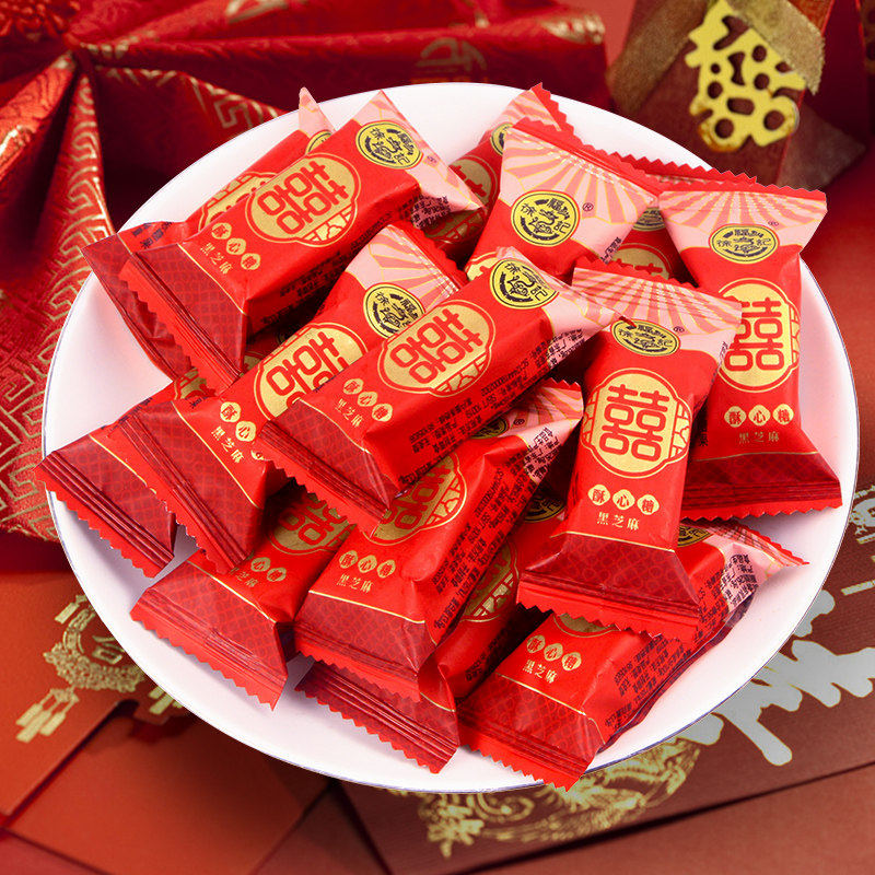 徐福记喜糖酥心糖500g结婚庆糖果订婚散装批发酥糖婚糖中式喜糖