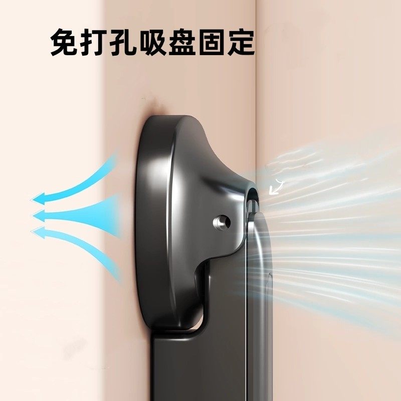 吸盘伸缩晾衣架可折叠阳台家用壁挂式窗户便携挂衣架免打孔晾晒器,收纳整理,壁挂晾晒架/网,淘宝优惠券,粉丝福利购,淘宝优惠卷