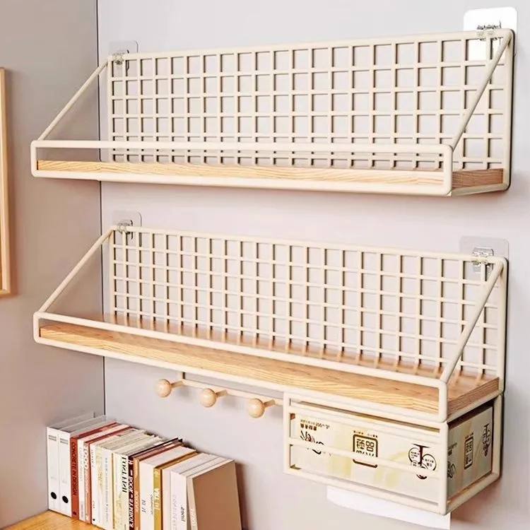 墙上置物架床头宿舍神器挂篮卧室