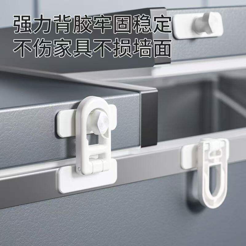 爬宠用品简易安全锁扣蛇缸爬柜门加固卡扣饲养箱推拉门锁仓鼠笼子