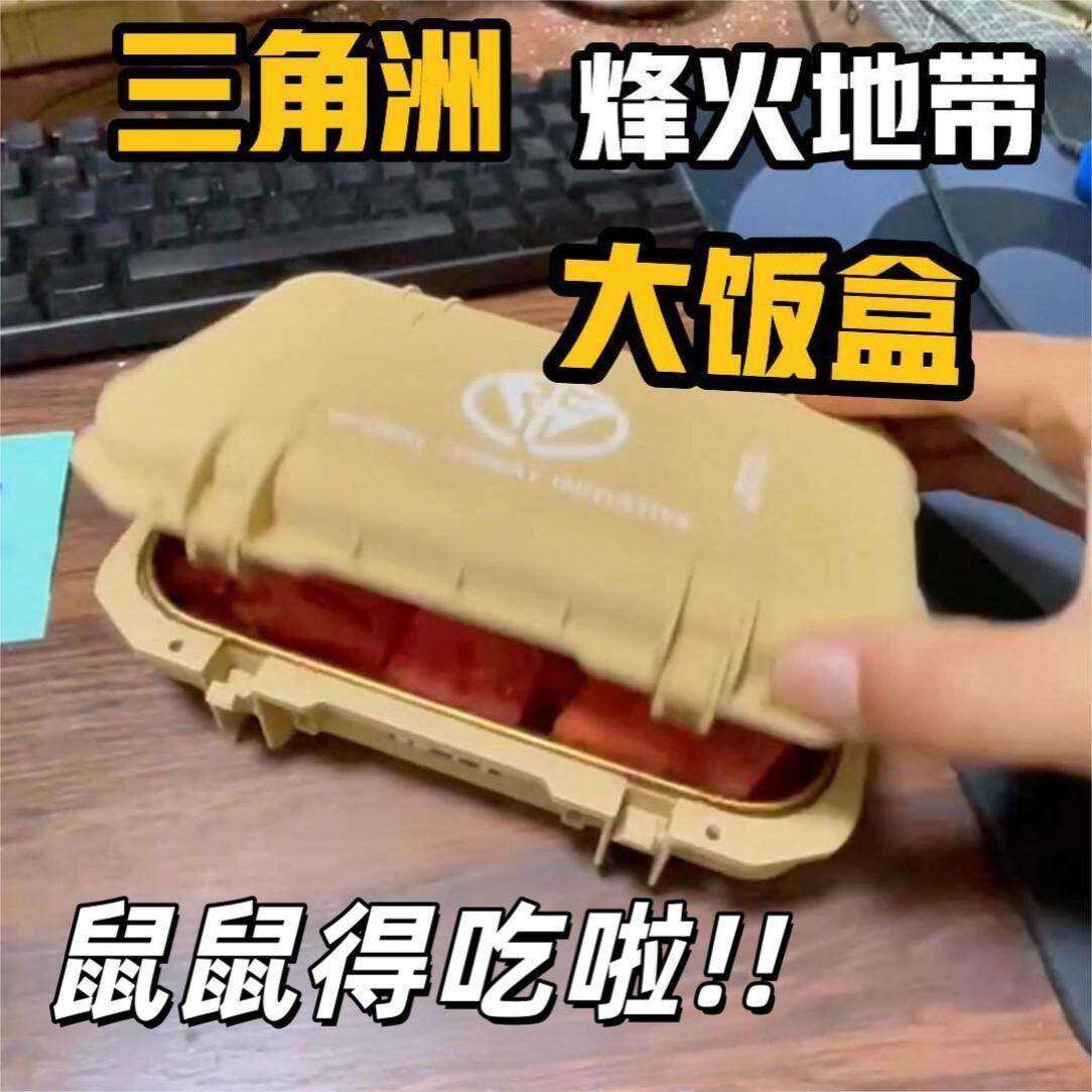三角洲饭盒行动干员盒子同款游戏周边3d打印个性创意GTI干员盒子
