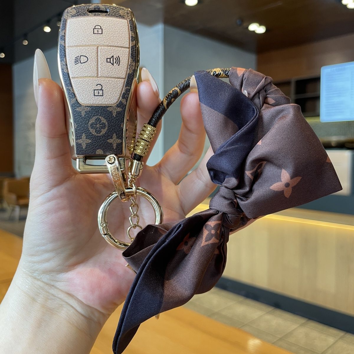 北京汽车BJ40钥匙套BJ80bj60F40 北汽魔方EU5EU7PLUSX7包扣壳高级