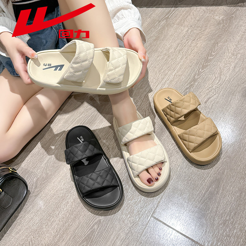 回力踩屎感拖鞋女外穿夏季