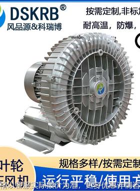 现货-610-2 220 吹吸两用高压风机 充气城堡用2200漩涡风机