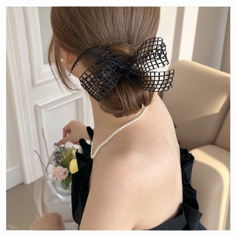 小众蝴蝶结电话线发圈女夏超大扎头发绳高弹力不伤发头绳2025新款