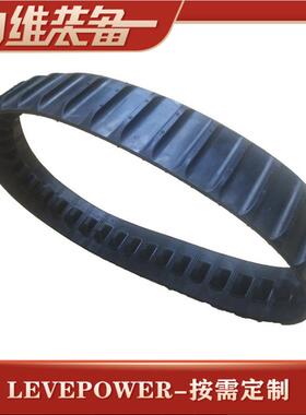 厂家供应xls-100运输车橡胶履带耐腐蚀履带耐磨橡胶履带