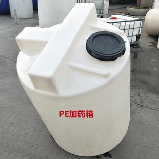 3吨耐酸碱PE搅拌桶10立方5T塑料搅拌容器储水罐2吨玻璃水搅拌桶
