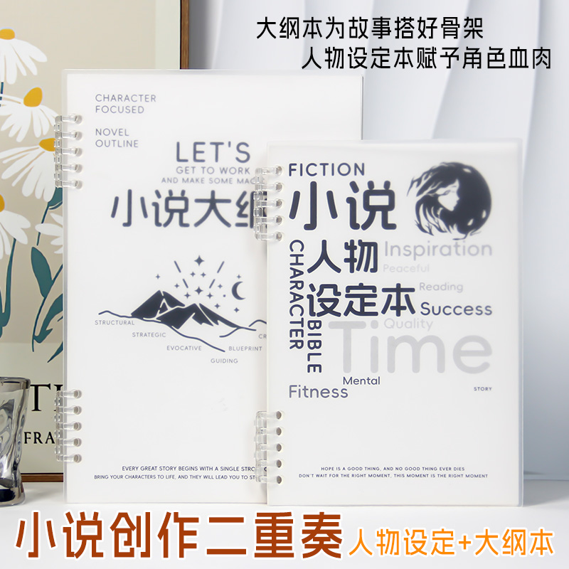 oc设定人物本小说写作神器本子