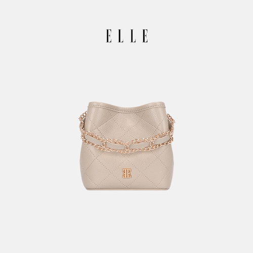 ELLE水桶包精致轻奢斜挎包轻奢