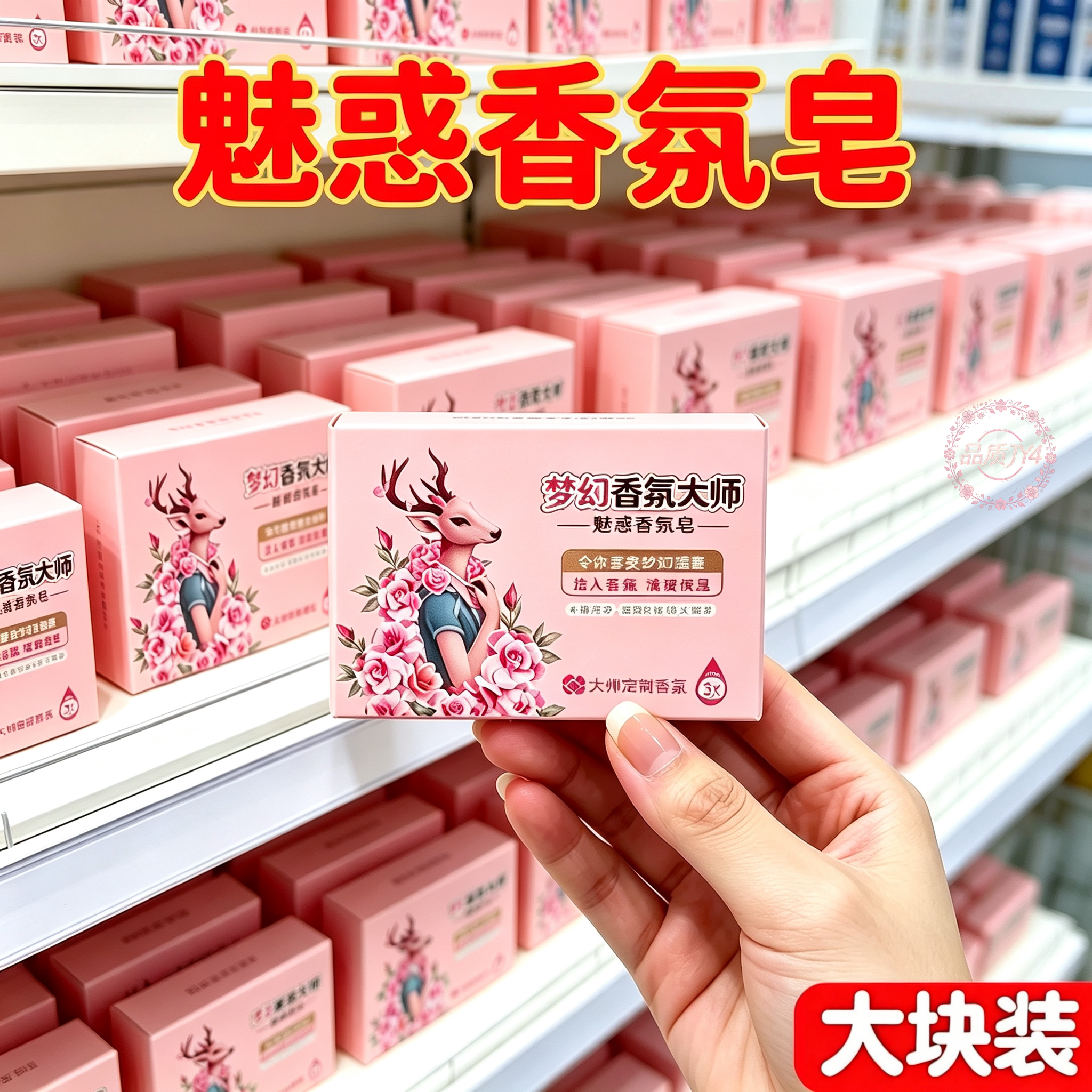 【梦幻香氛大师香皂】持久留香卧室香氛皂清爽保湿香皂沐浴露