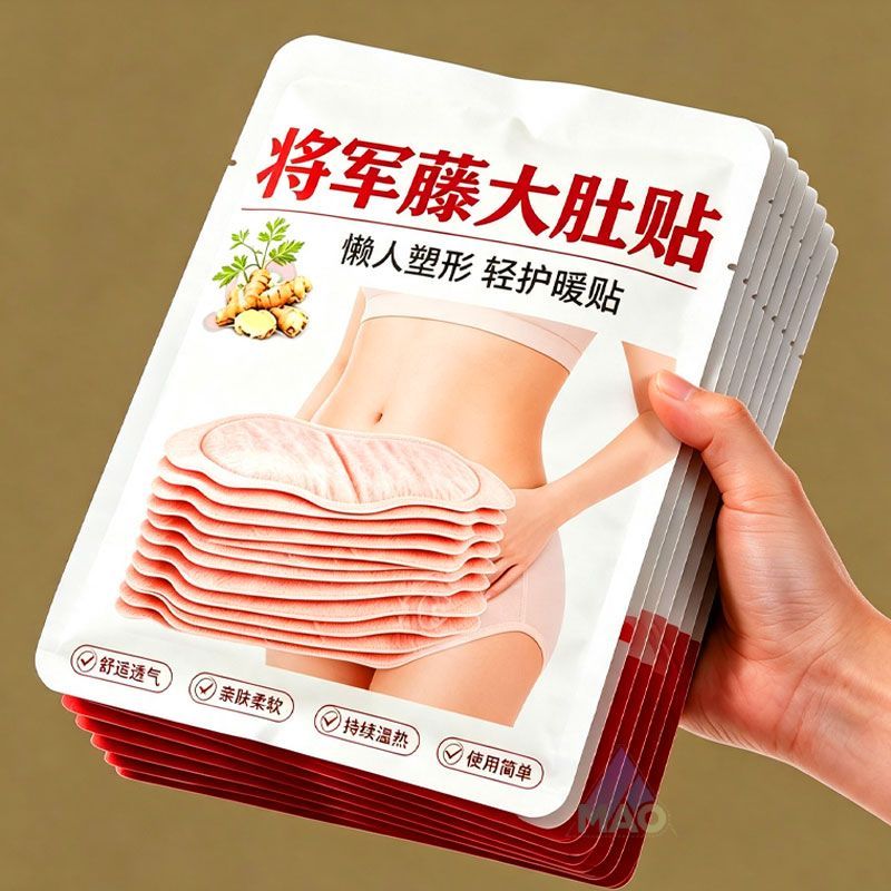 蕲艾将军藤本草自发热暖腰腹贴