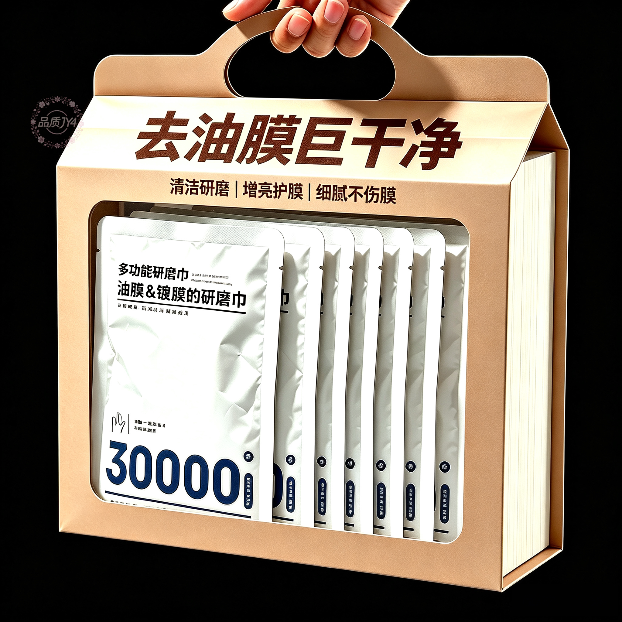 多功能氧化铈车窗去油膜研磨巾