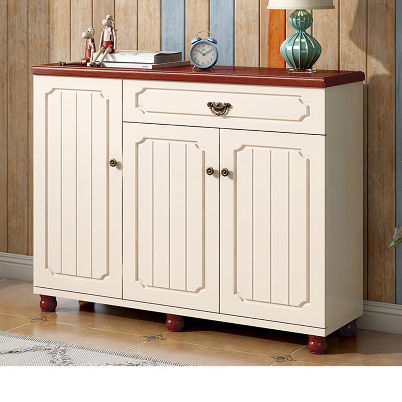 欧式多功能储物装饰柜鞋柜简约现代地中海风格美式乡村门厅柜