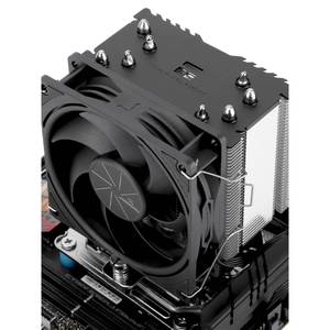 利民Thermalright AX90SE ARGB迷你小塔CPU风冷台式机散热器4热管