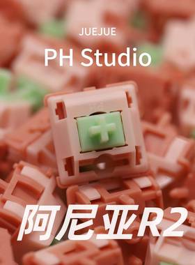 阿尼亚R2 手工精润客制化Aniya键轴ph工作室轻压力码字麻将音声优