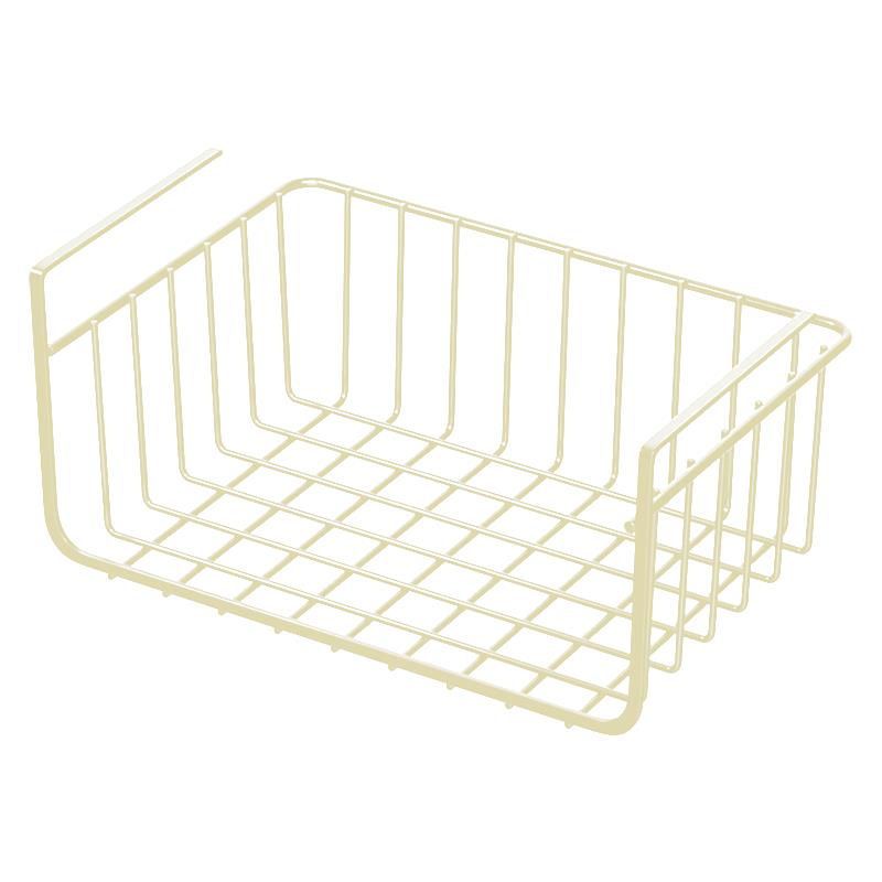 厨房柜子里置物架挂篮桌下衣柜收纳架吊柜分层隔板橱柜分层架宿舍