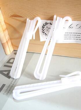 制瑞居布艺定补窗帘窗纱罗马杆轨道韩02582式s钩钩四爪钩单挂钩差