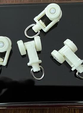 【帘10095窗轨道配轨件辅料】窗帘轨道老式滑轮轨窗帘道轮子直轨