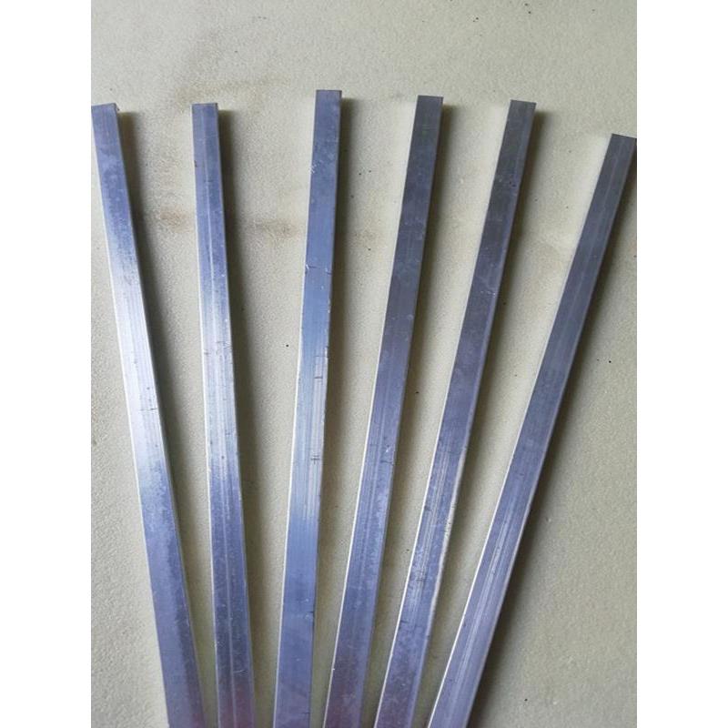 1060纯铝板合金铝排扁条贴膜薄铝片0.8 1 2 3 4 5 6 8mm加工定制