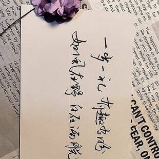 手写代写代抄书信情书贺卡明信片请柬生日祝福表白笔记教案可加急