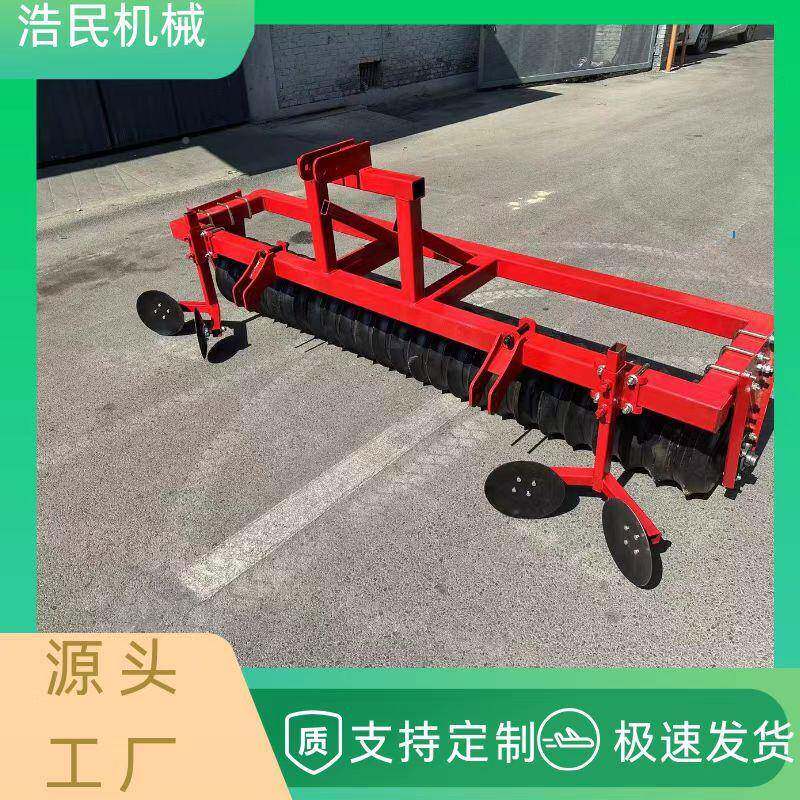 新款小麦麦镇器改滚装压地子四轮拖拉机悬浩利禹民挂式压子镇压机