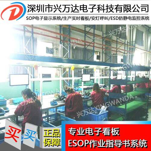 兴万达o电子作业指XWESD导板书\生p产管理看\安灯管理系s统