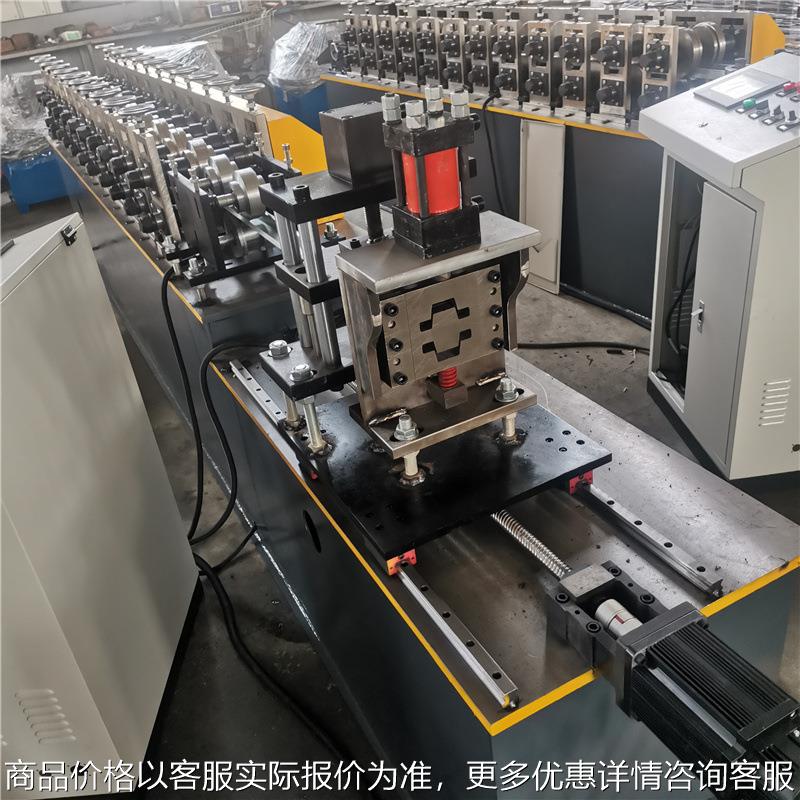 全自动冷弯成型龙骨机可调速定尺定数主骨付骨天地竖向三角骨卡骨