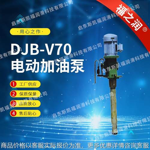 厂家供应电动加油泵DJB-V70型，电动补脂泵