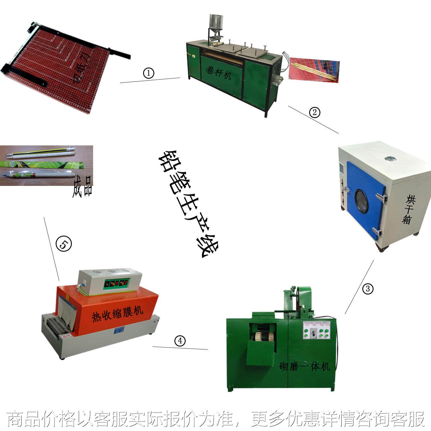 厂家纸铅笔生产线 文具厂用纸铅笔机 铅笔切磨一体机,厨房电器,咖啡豆研磨机/家用电动磨豆机,淘宝优惠券,粉丝福利购,淘宝优惠卷