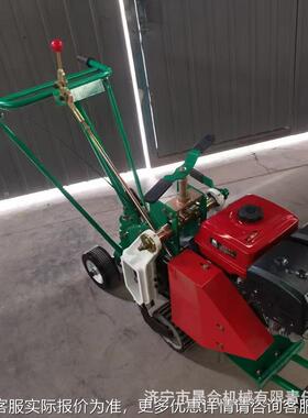 园林内D2501101燃皮式起草机 手推式深度可调节草皮移植 机大功起