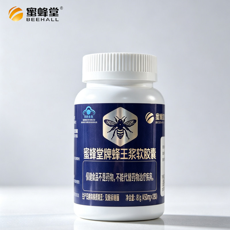 蜜蜂堂蜂王浆软胶囊180粒