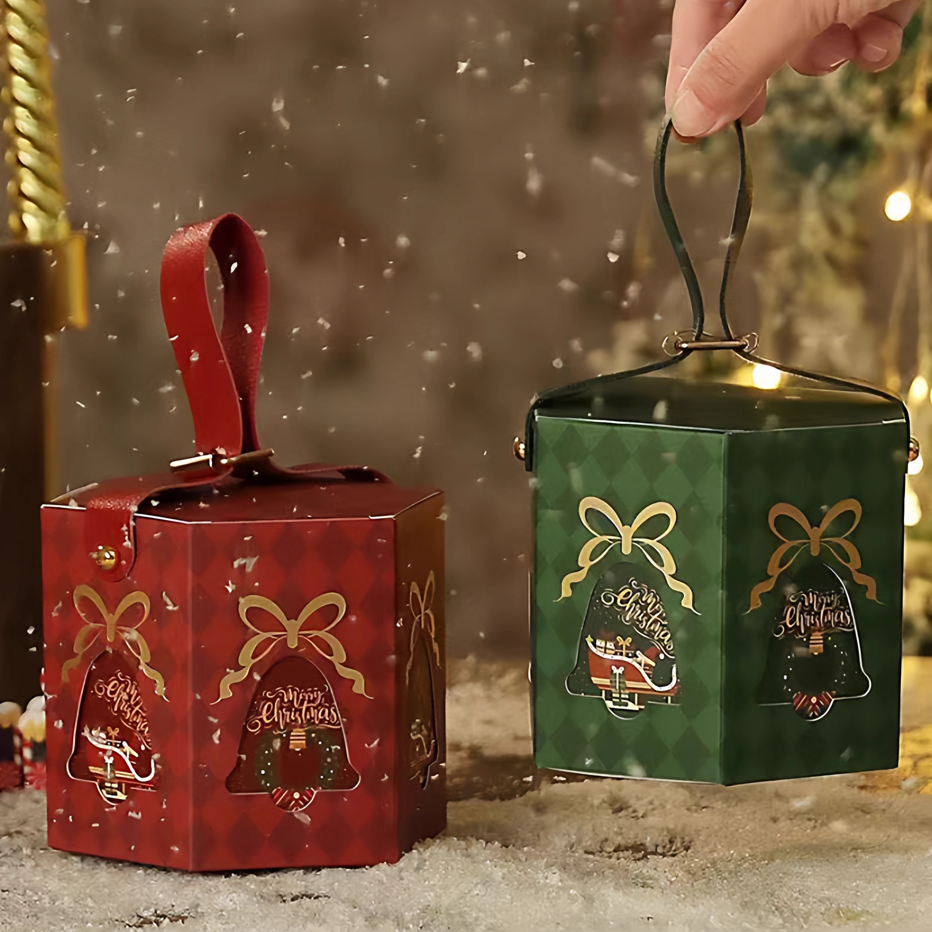 圣诞节礼物新款礼品圣诞平安夜平安苹果高级创意装饰品包装盒礼盒