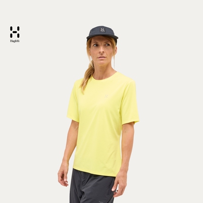 Haglöfs火柴棍L.I.M Ridge Tee户外徒步登山运动女子休闲短袖T恤