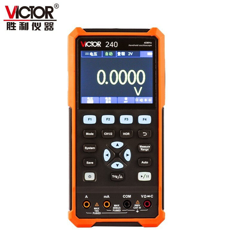胜利仪器（VICTOR）手持示波器便携双通道示波表维修数字万用表VC