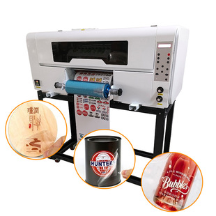 Direct Film Transfer DTF Printer 广州A3卷材UV水晶标打印机