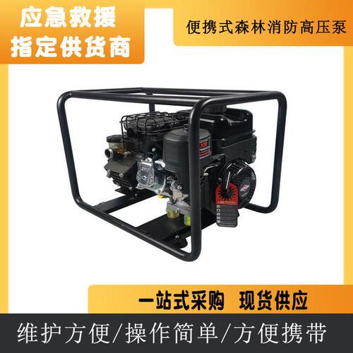 森林消防压泵 YPB5/4远距离输水机动泵 手电双启动森防压泵
