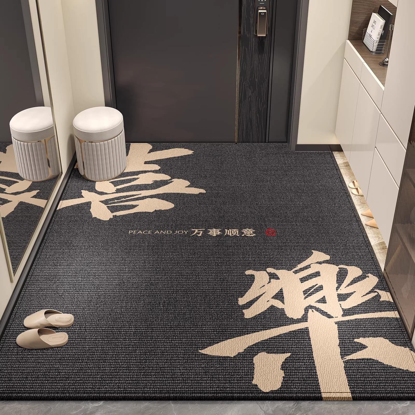 地垫入户门垫2025新款高级进门门口家用玄关地毯耐脏免洗防滑脚垫