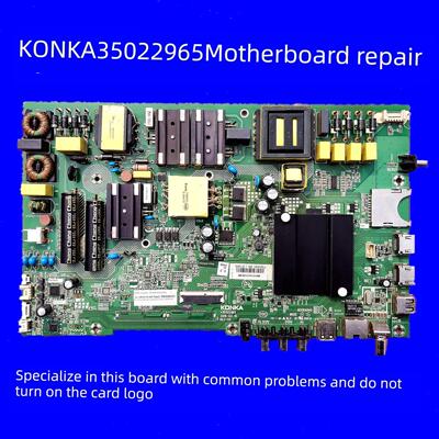 康佳电视机主板LED50K510维修35022965LED50CQ S50U死机卡LOGO