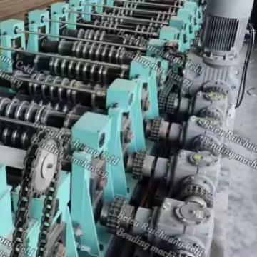 1-3毫米全自动型机筒仓制造机1000吨垂直钢筒仓瓦楞板卷成型机