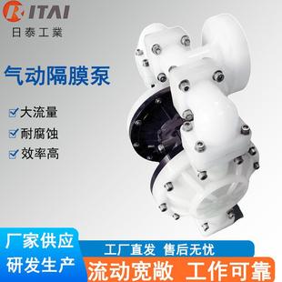 厂家供给工程塑料气动隔膜泵水泵化工输送增压泵压缩机械设备