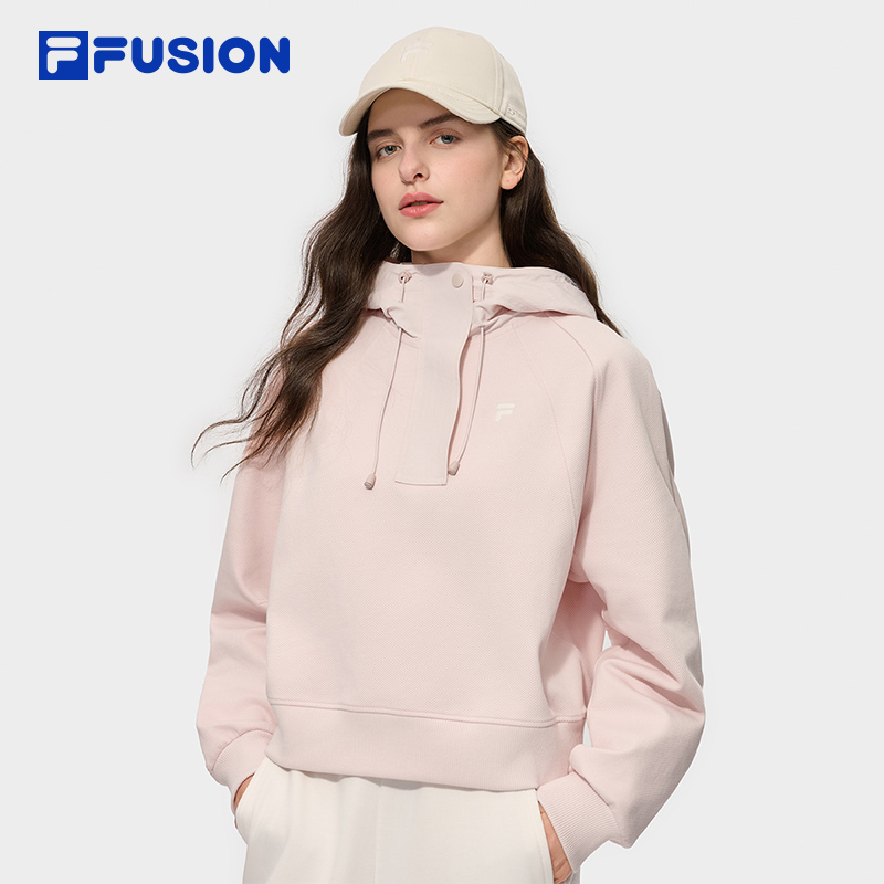 FILAFUSION斐乐女子连帽卫衣