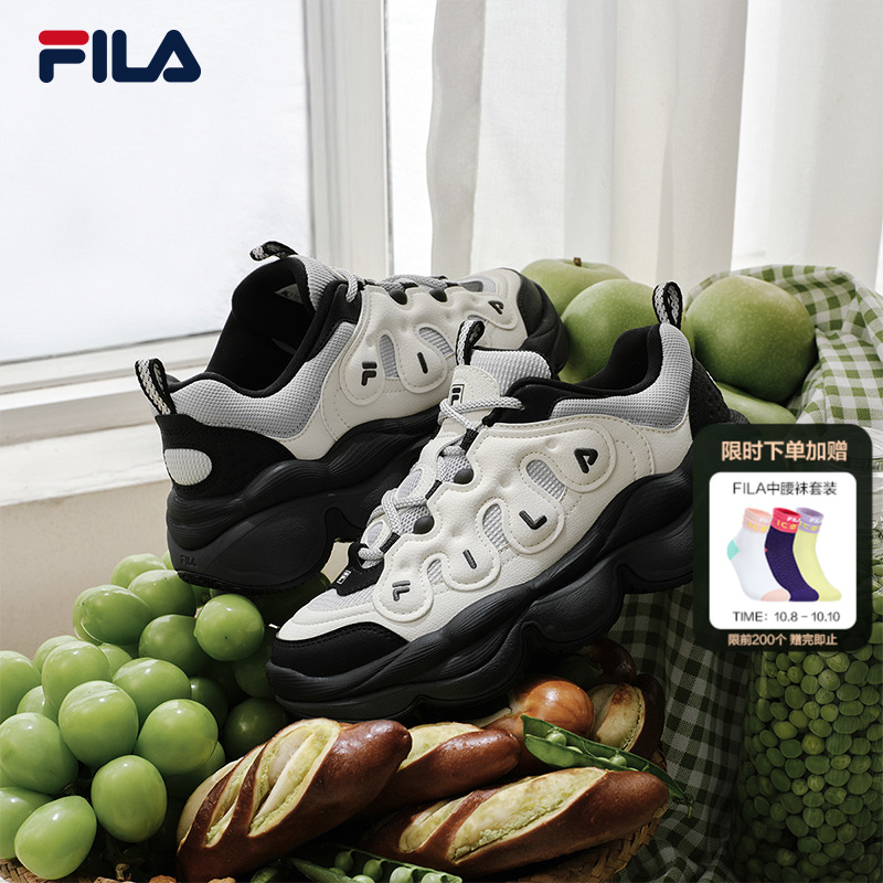 FILA斐乐情侣款豌豆老爹鞋